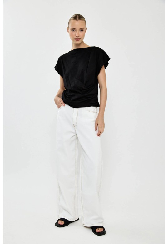 CHERYL palazzo jeans white