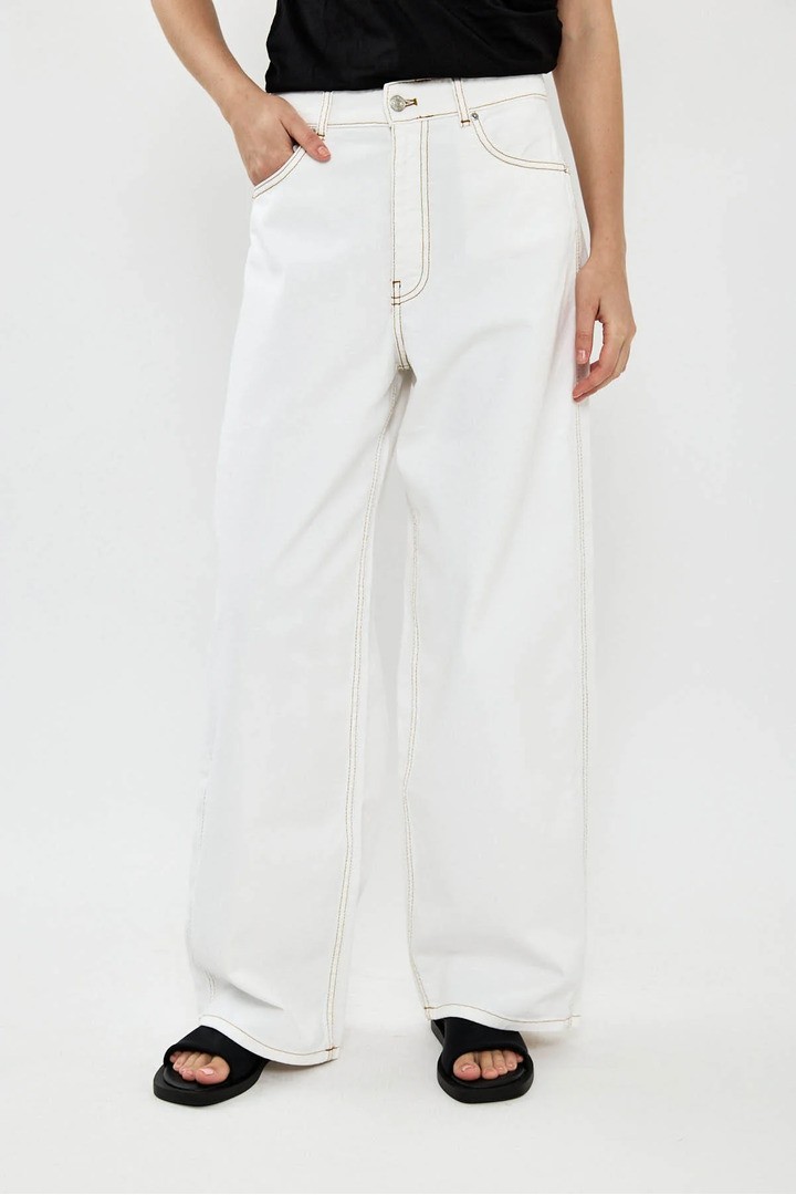 CHERYL palazzo jeans white