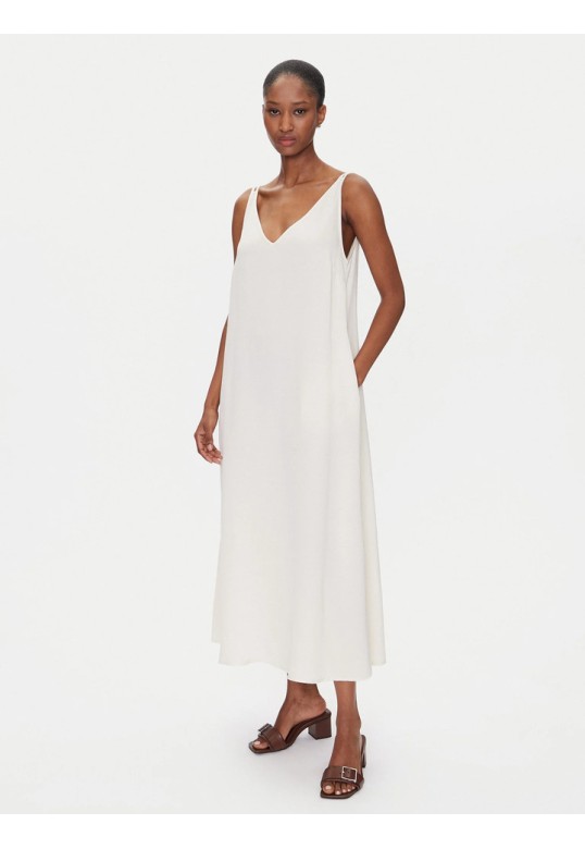 SLIP DRESS ECRU