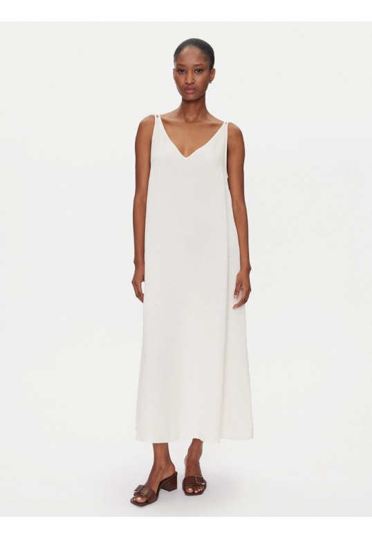 SLIP DRESS ECRU