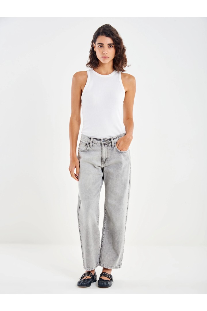 Zeke Relaxed Grey Jeans