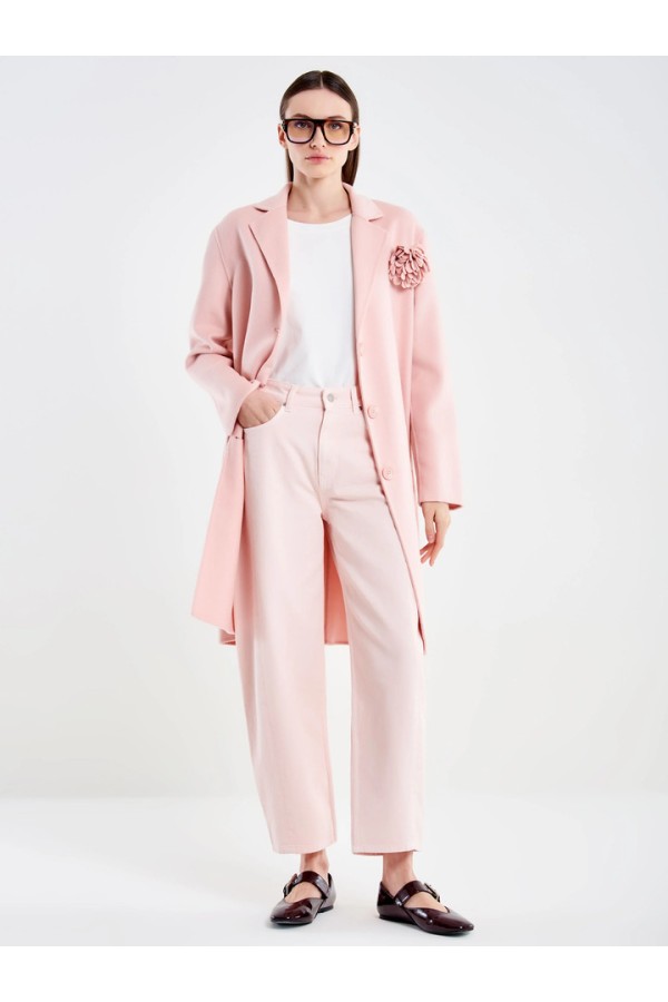 Chiara Barrel Pink Jeans