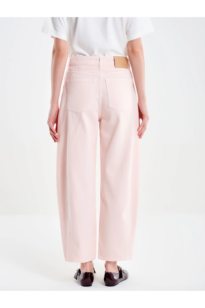 Chiara Barrel Pink Jeans