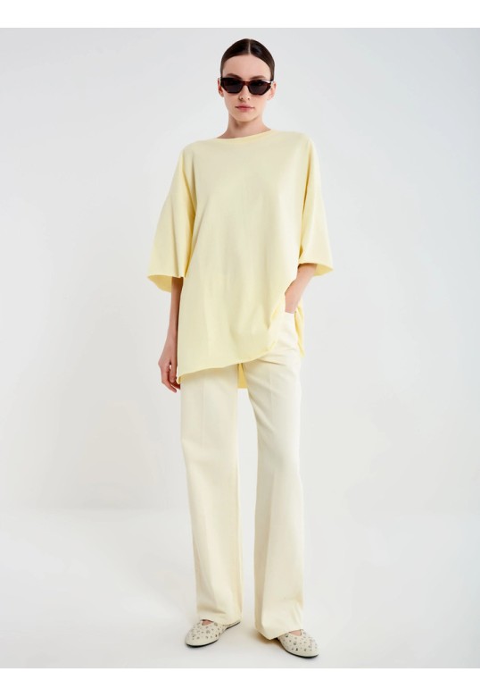 Basic Oversize T-shirt Yellow