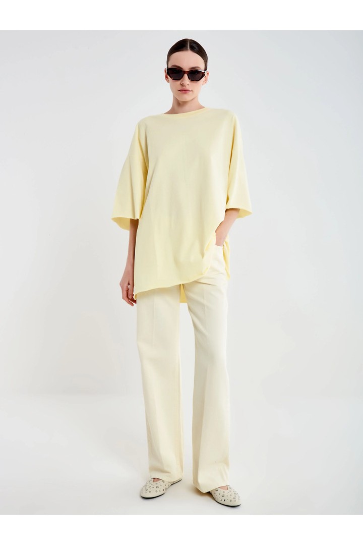 Basic Oversize T-shirt Yellow