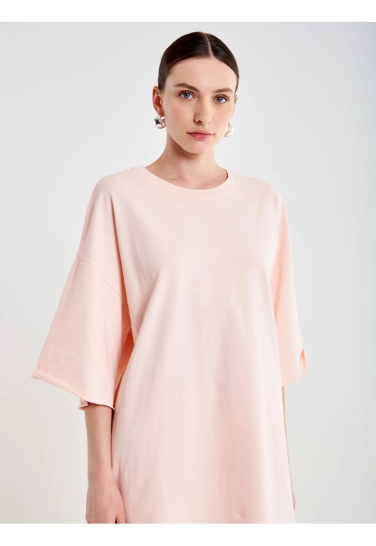 Basic Oversize T-shirt Pink