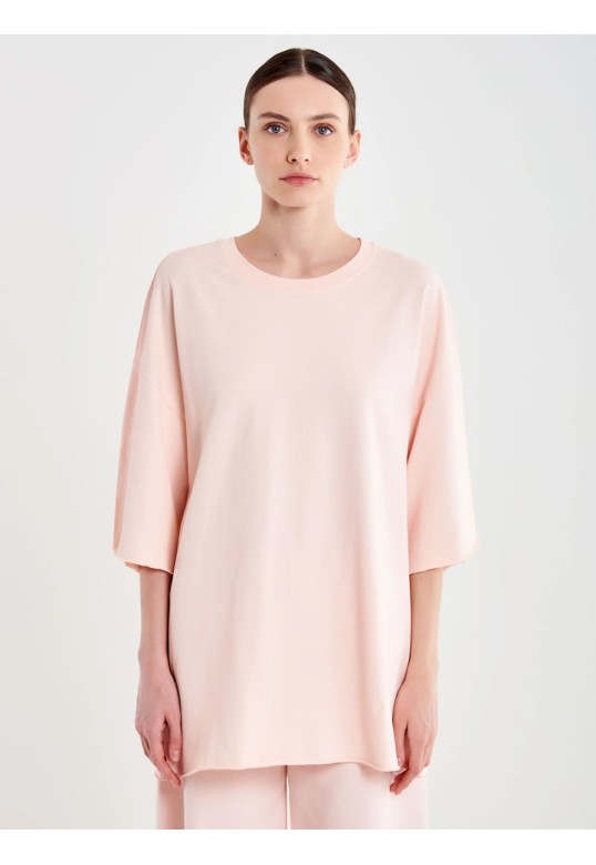 Basic Oversize T-shirt Pink