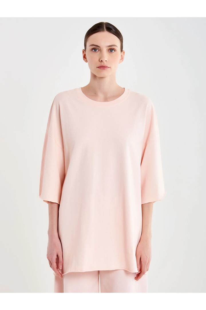 Basic Oversize T-shirt Pink