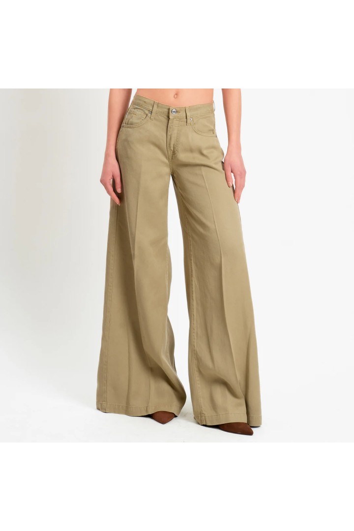 Madison Jeans wide-leg Beige
