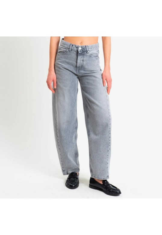 CHIARA BARREL FIT JEANS GREY