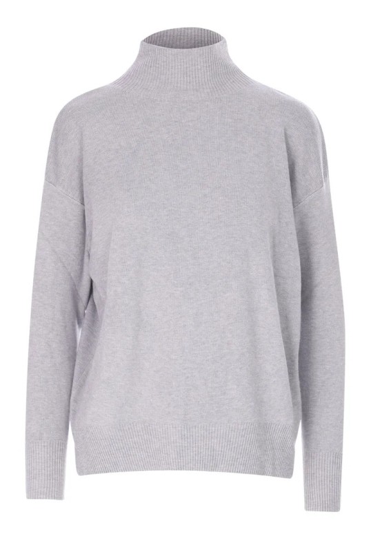 Turtleneck pullover grey 