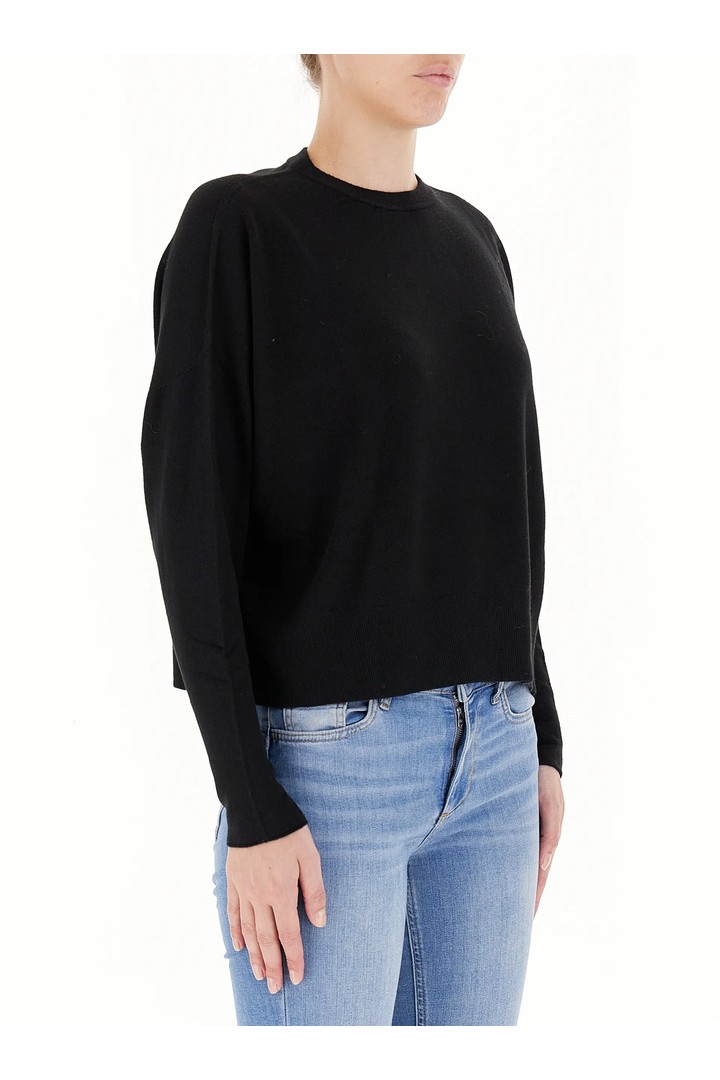 Crew neck sweater black