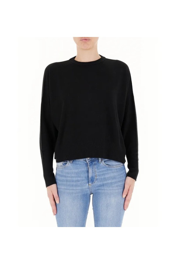 Crew neck sweater black