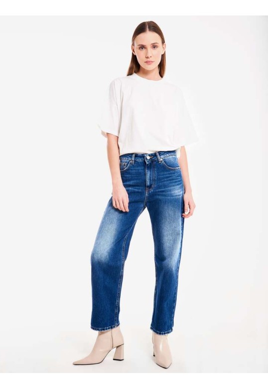  Kate Jeans with Cuff blue