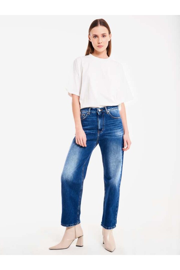  Kate Jeans with Cuff blue
