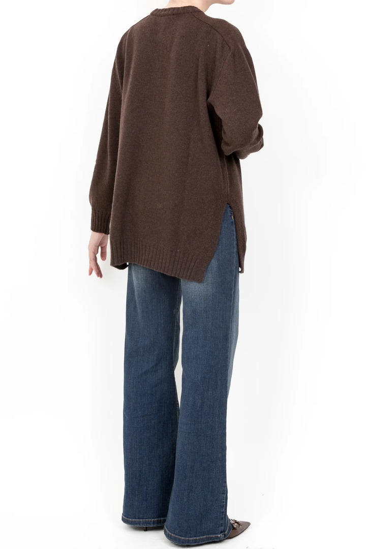 Oversized sweater Brown