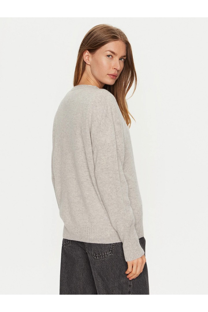 Mixed Cashmere Sweater Grey