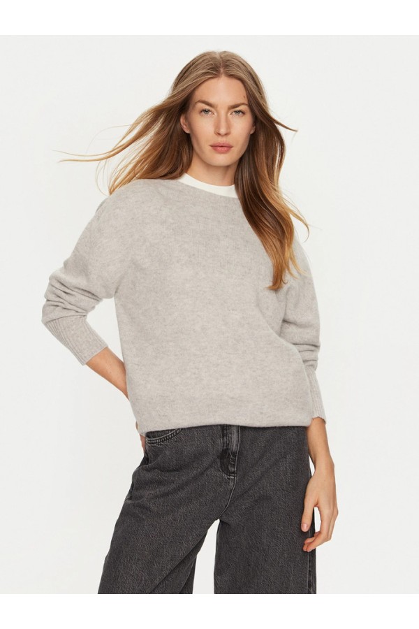 Mixed Cashmere Sweater Grey