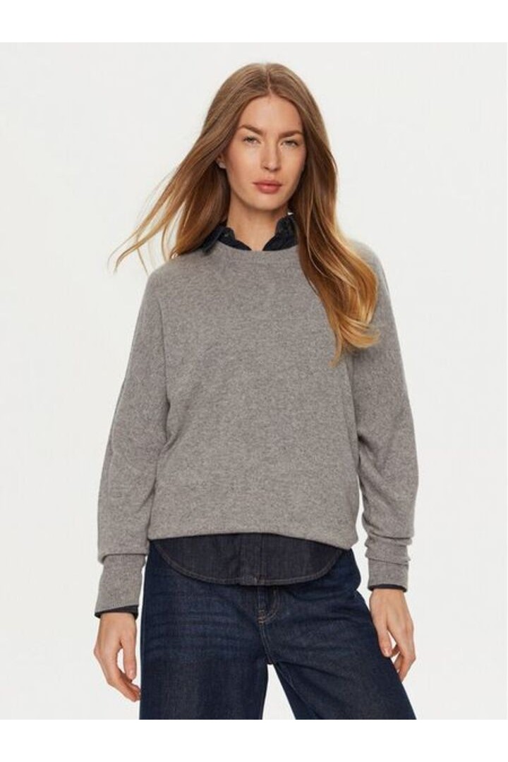 SWEATER GRAY MELANGE