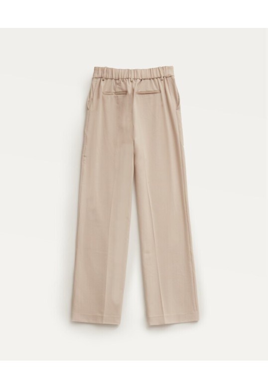 WIDE-LEG TROUSERS NATURAL