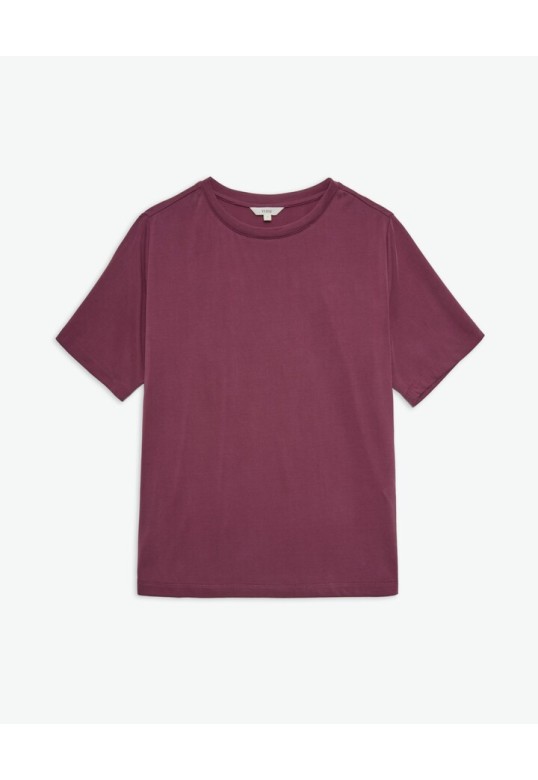 Light-aubergine short-sleeve t-shirt
