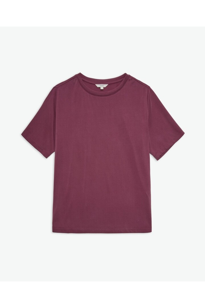 Light-aubergine short-sleeve t-shirt