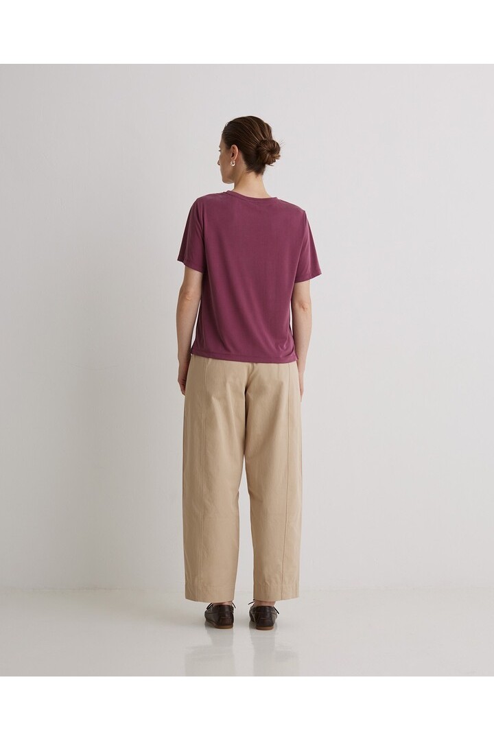 Light-aubergine short-sleeve t-shirt