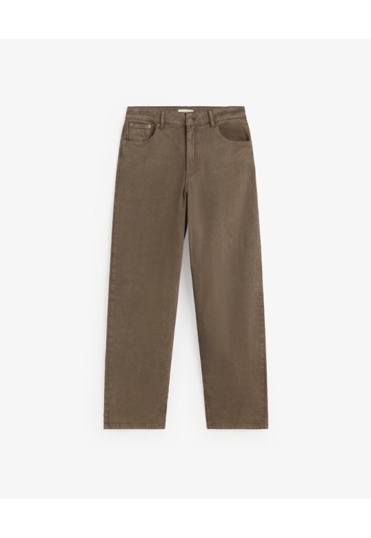 STRAIGHT JEANS CHOCOLATE
