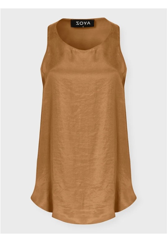 ZOYA SLEEVELESS TOP GOLD