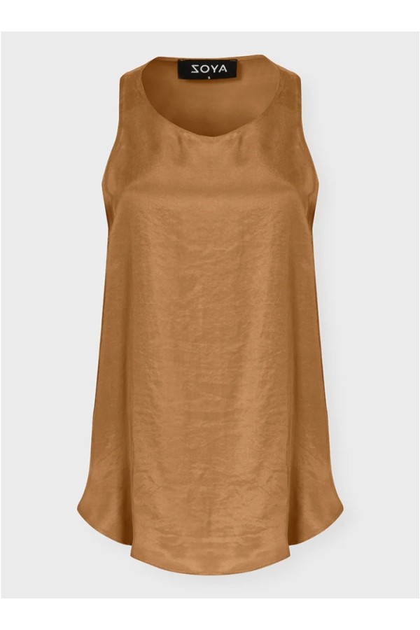 ZOYA SLEEVELESS TOP GOLD