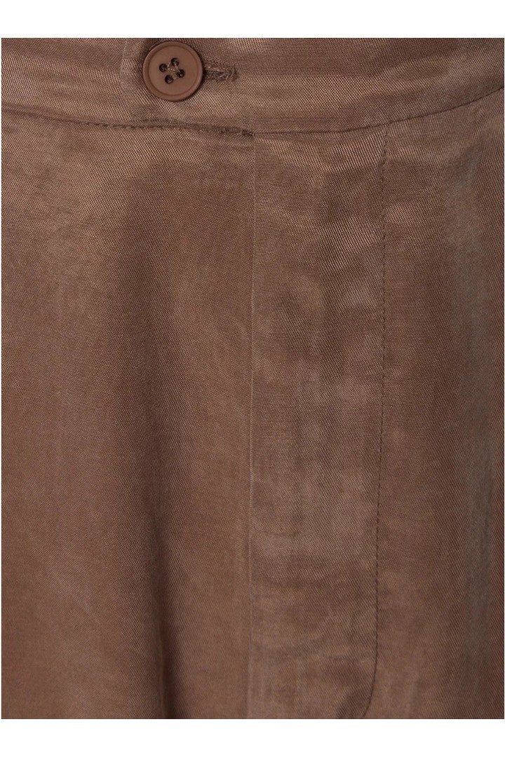 ZOYA CROP PANTS BROWN