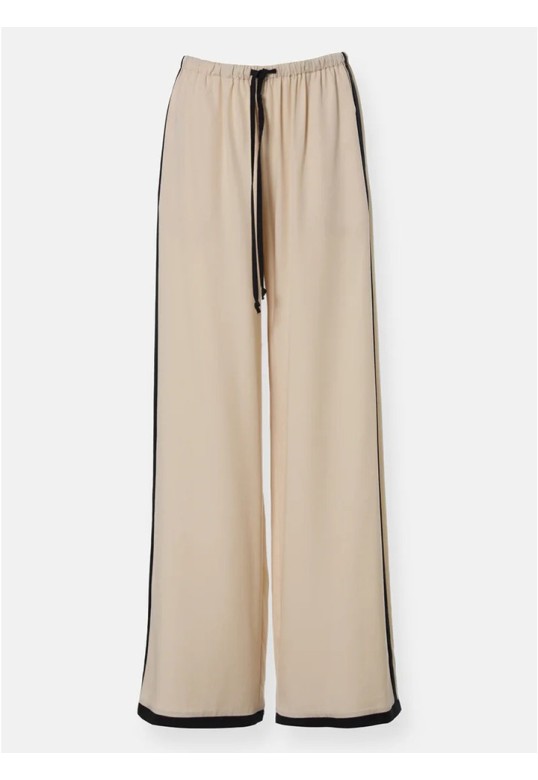 ZOYA LONG PANTS VANILLA BLACK