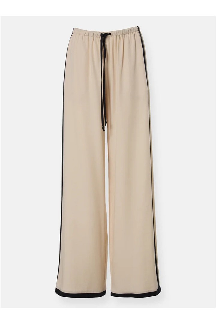 ZOYA LONG PANTS VANILLA BLACK