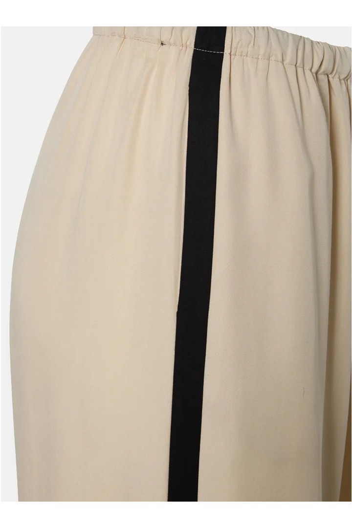 ZOYA LONG PANTS VANILLA BLACK