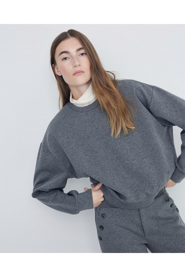 OVERSIZE SWEATSHIRT ANTHRACITE