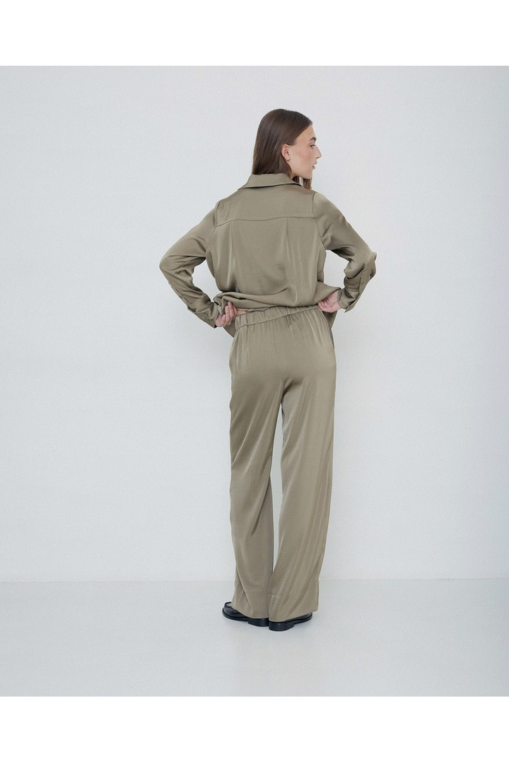 SATEEN SHIRT KHAKI