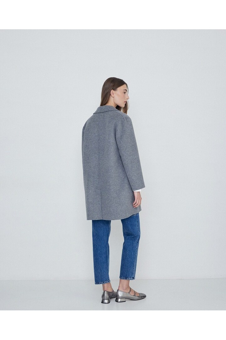 HANDMADE WOOL COAT GREY