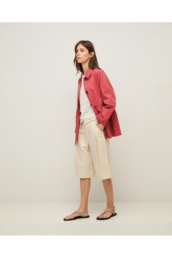 LYOCELL LINEN BERMUDA ECRU