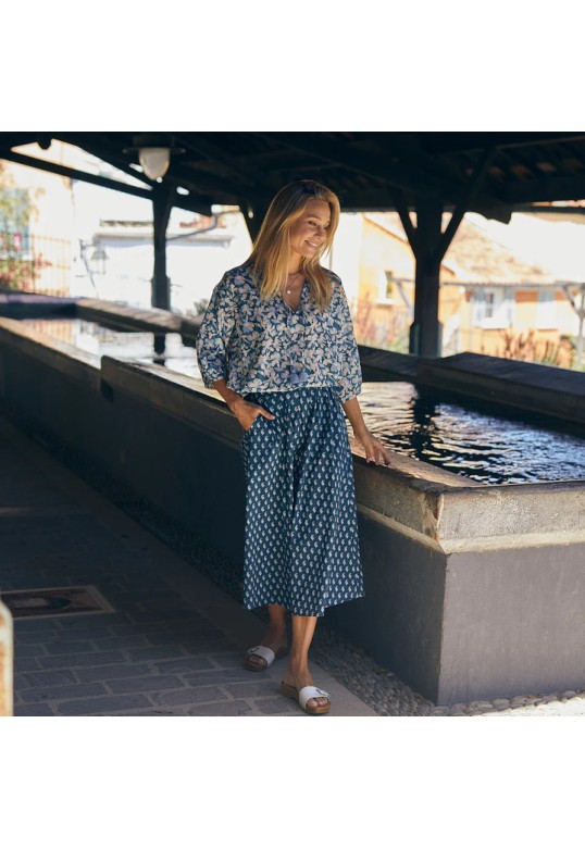 Lina Cigale Skirt Blue