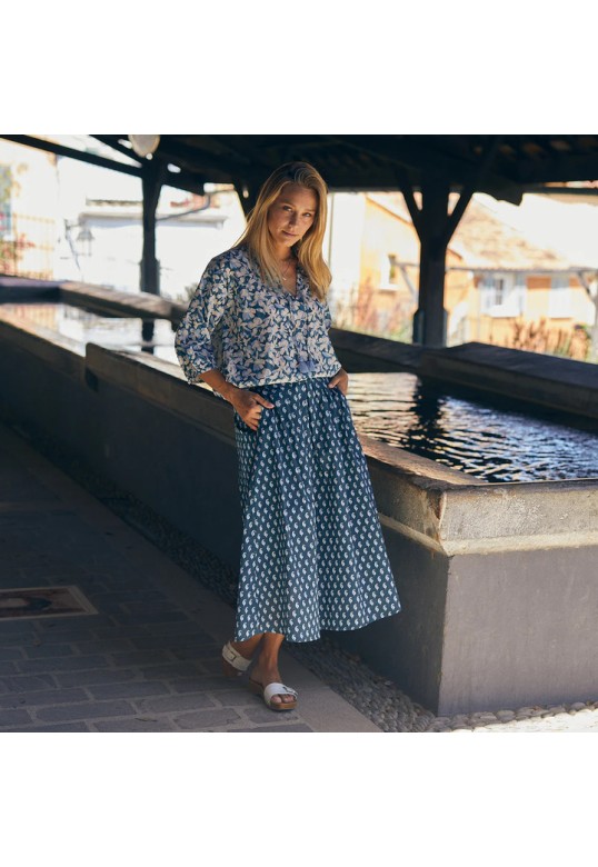 Lina Cigale Skirt Blue
