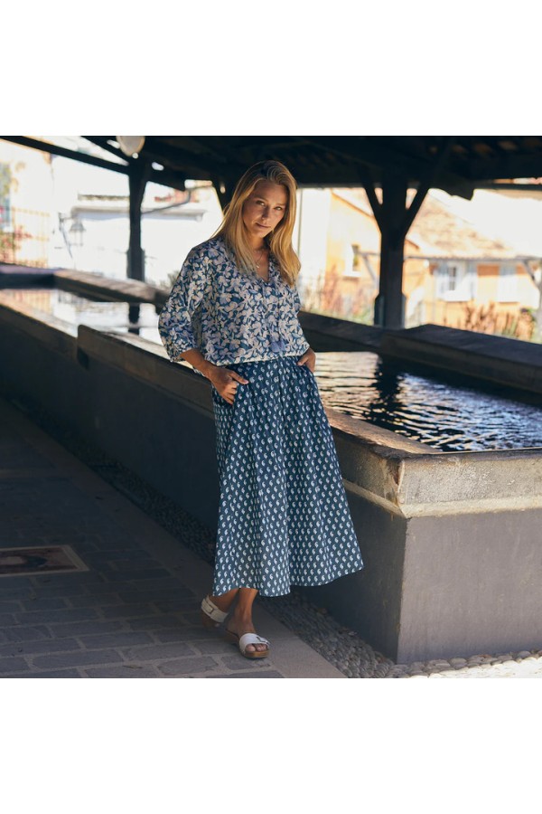 Lina Cigale Skirt Blue