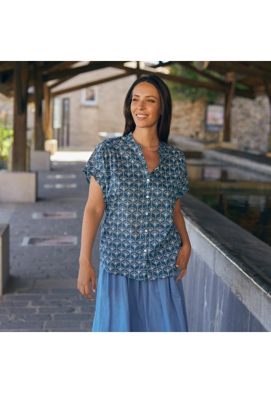 Azale Morgiou Shirt Blue
