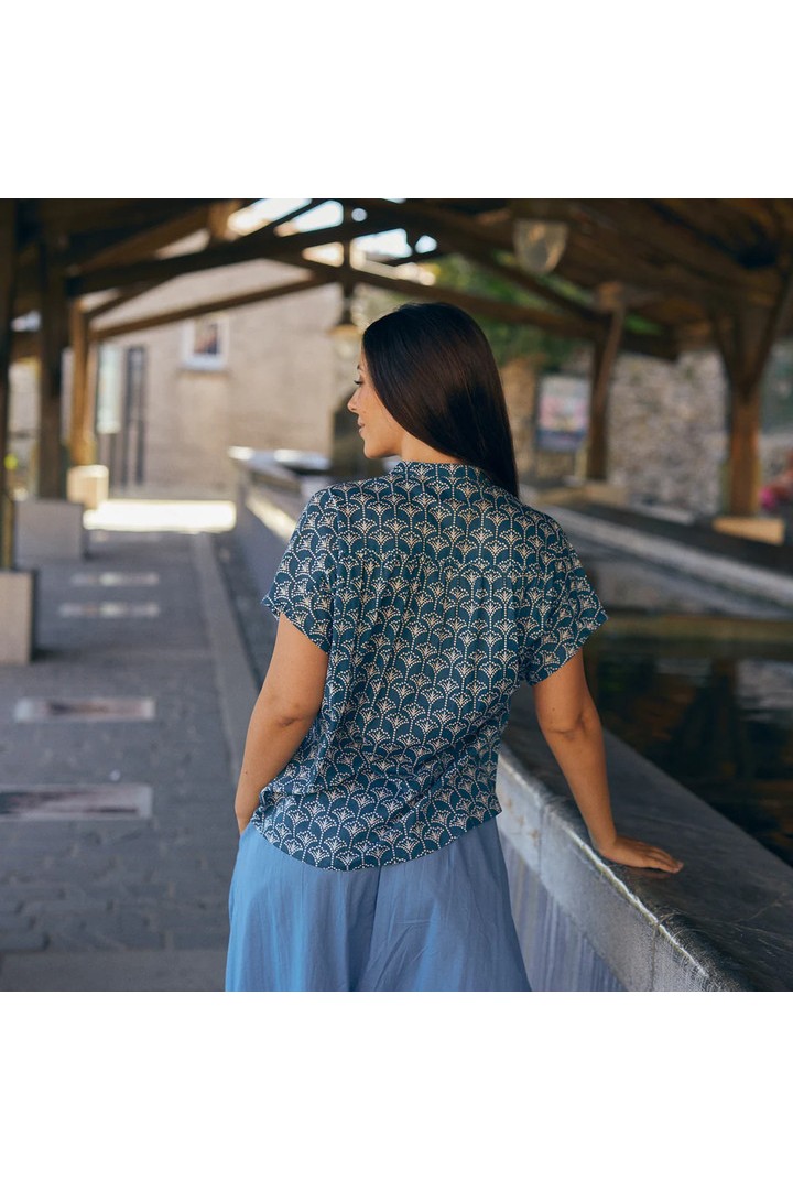 Azale Morgiou Shirt Blue