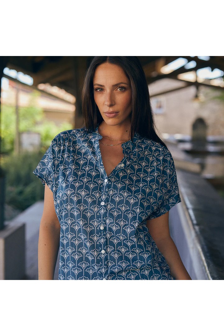 Azale Morgiou Shirt Blue