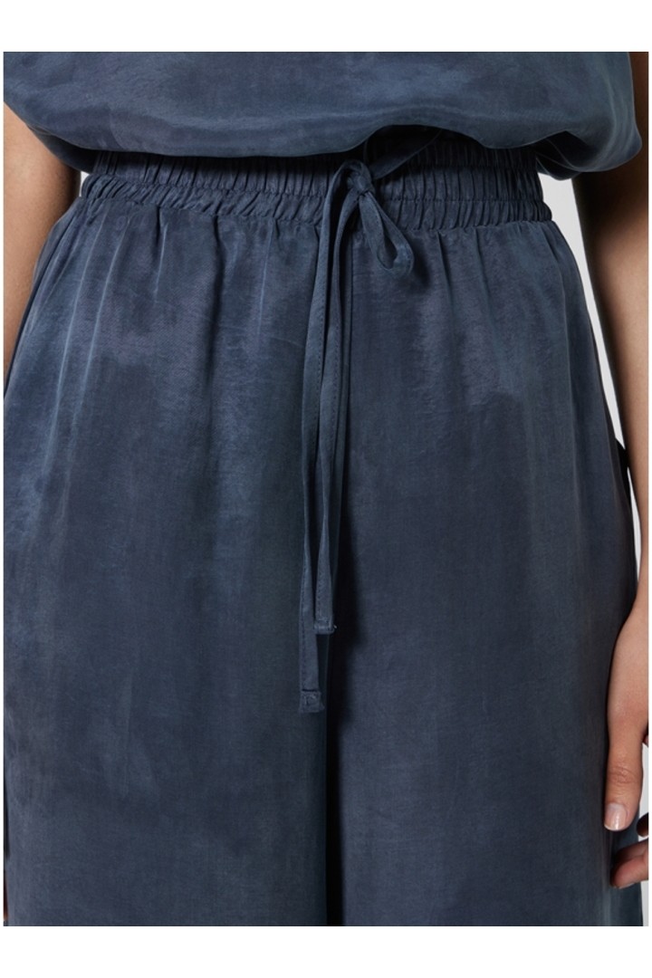 CROPPED PANTS BLUE