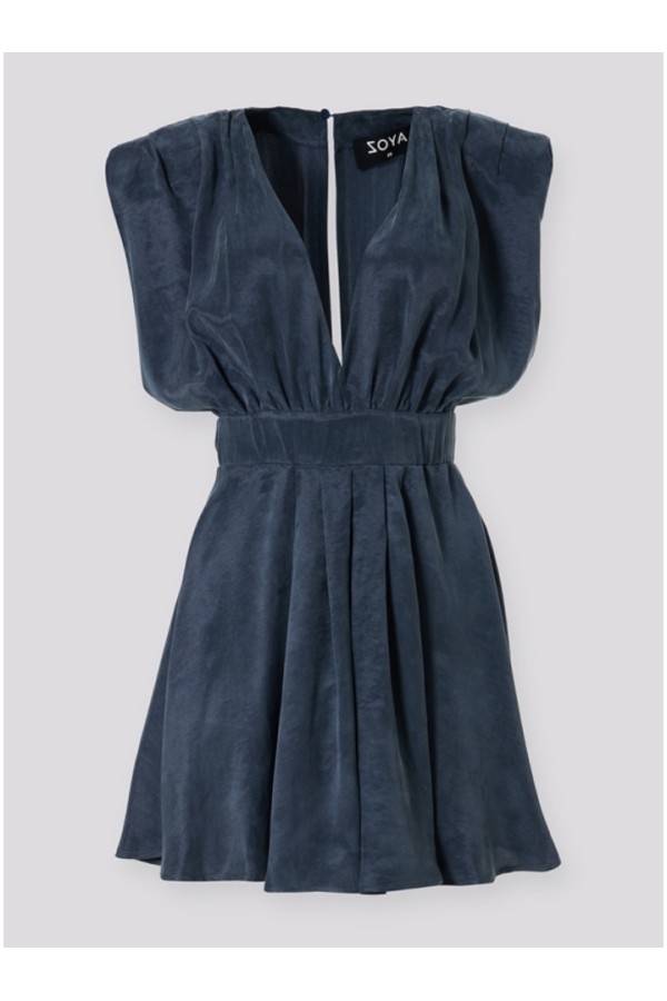MINI DRESS BLUE