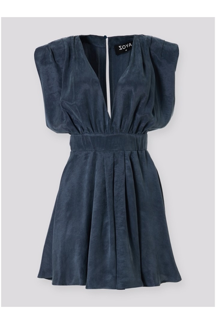 MINI DRESS BLUE