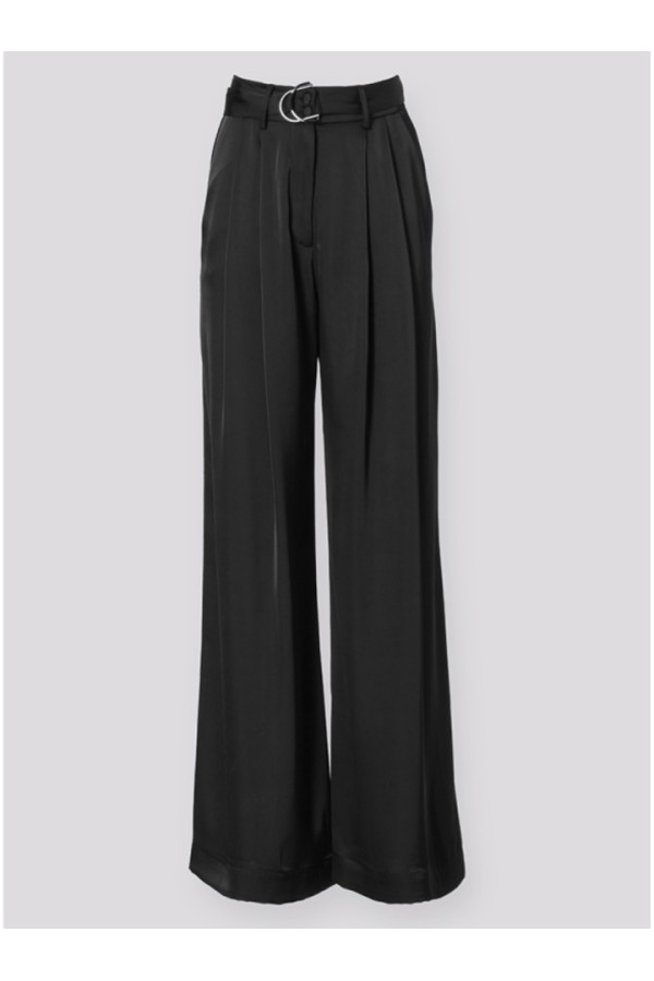 HIGH WAIST PANTS BLACK