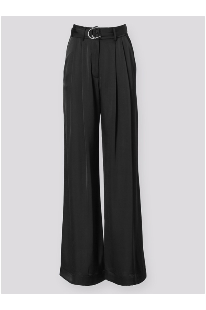 HIGH WAIST PANTS BLACK