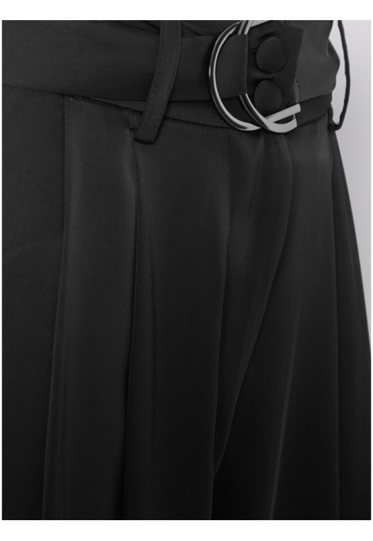 HIGH WAIST PANTS BLACK